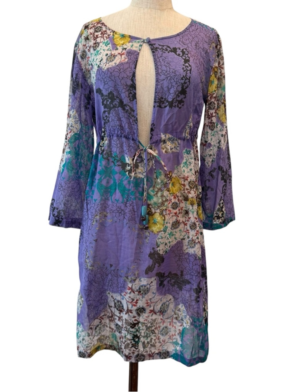 Etro SPA cotton bohemian beach coverup